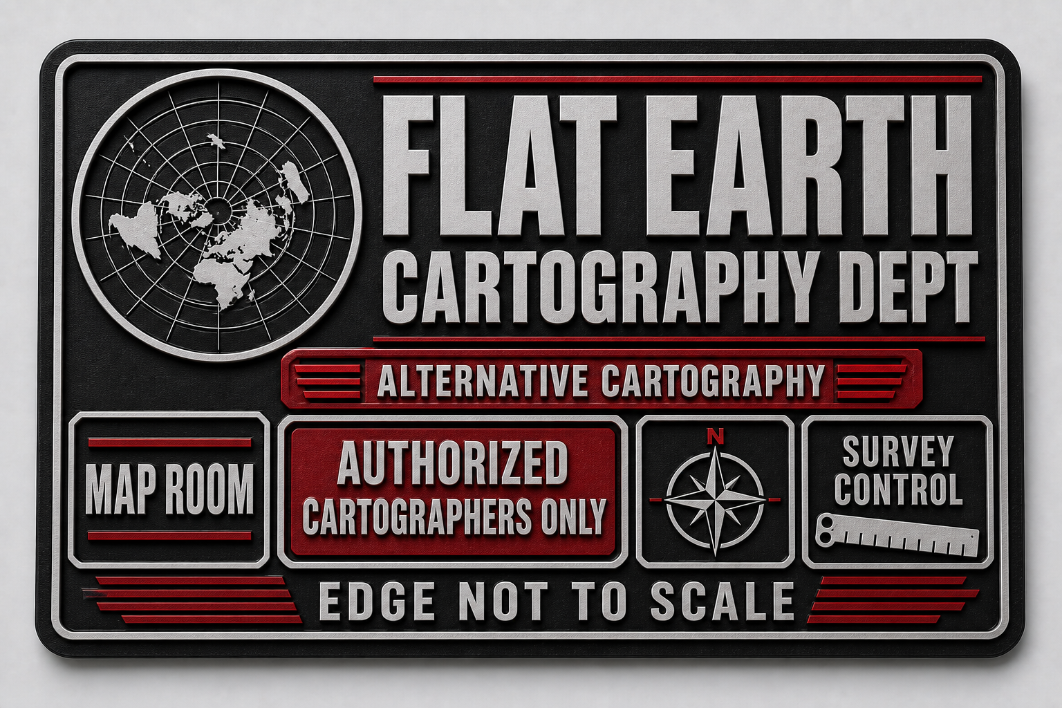Flat Earth Cartography Dept