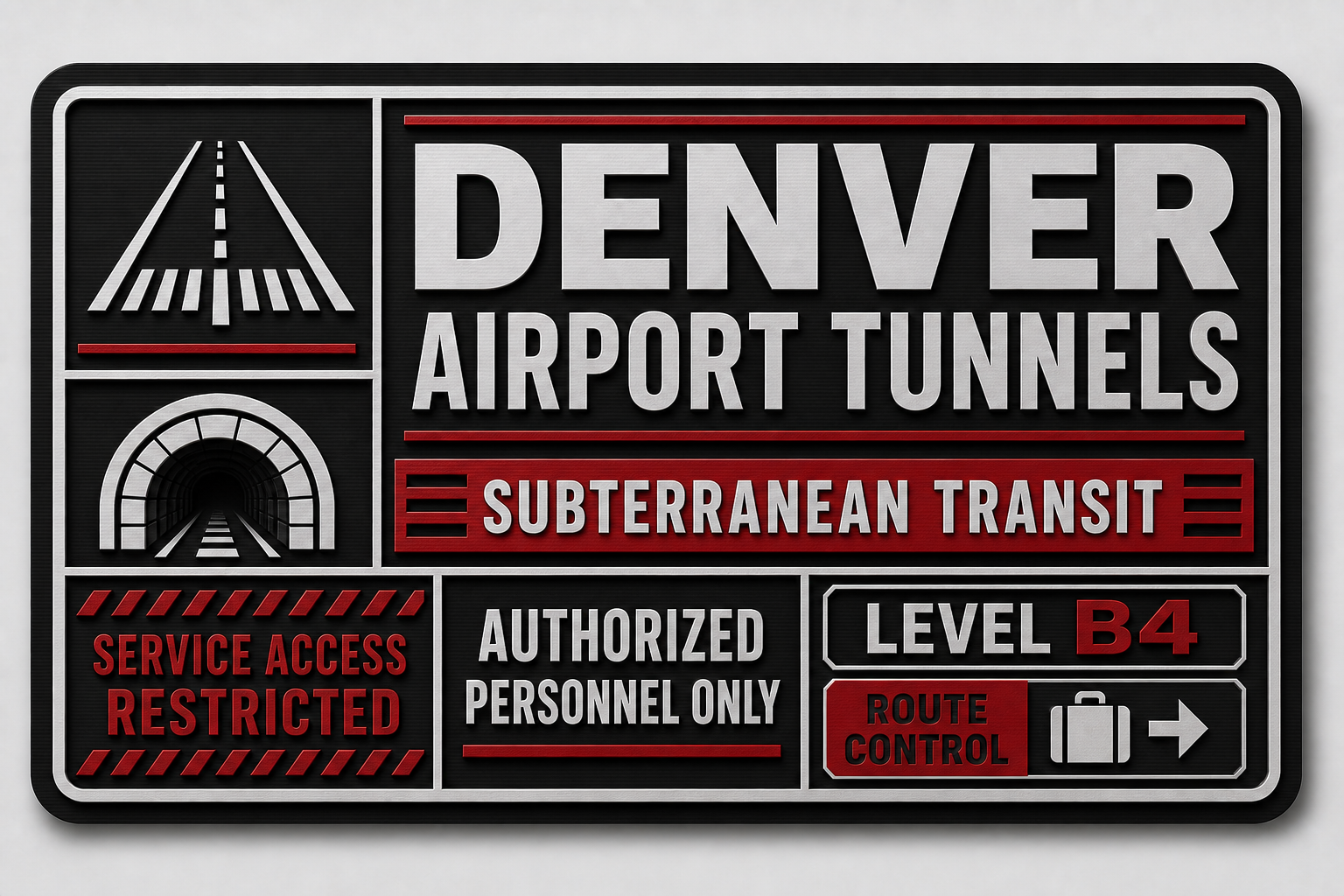 Denver Airport Tunnels