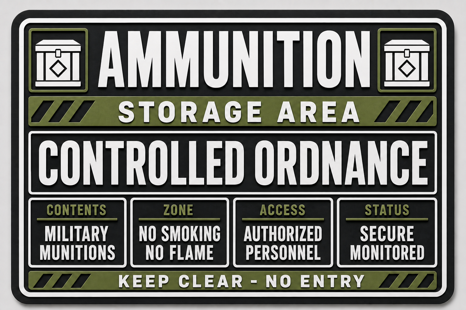 Ammunition Storage Area