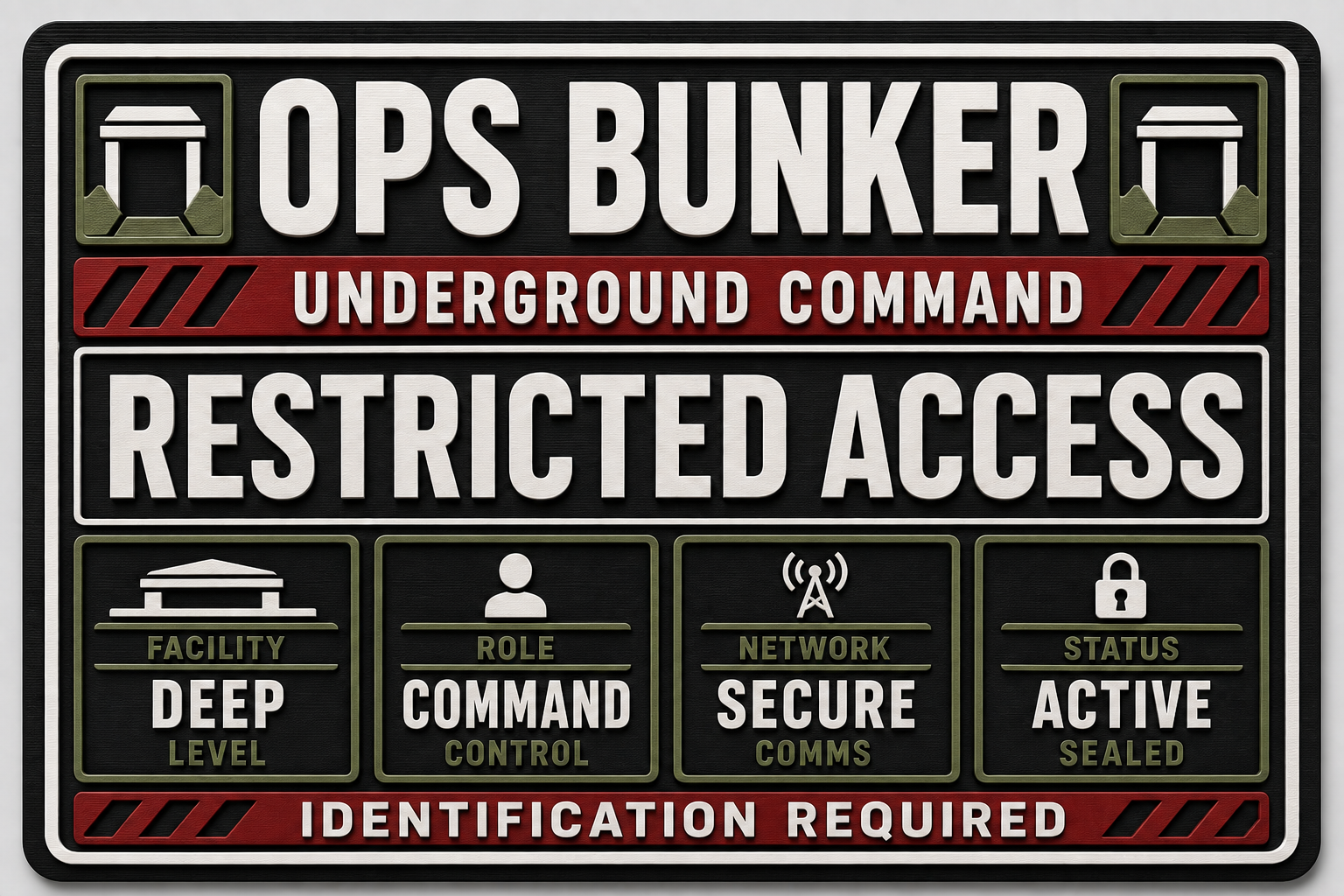 Underground Operations Bunker