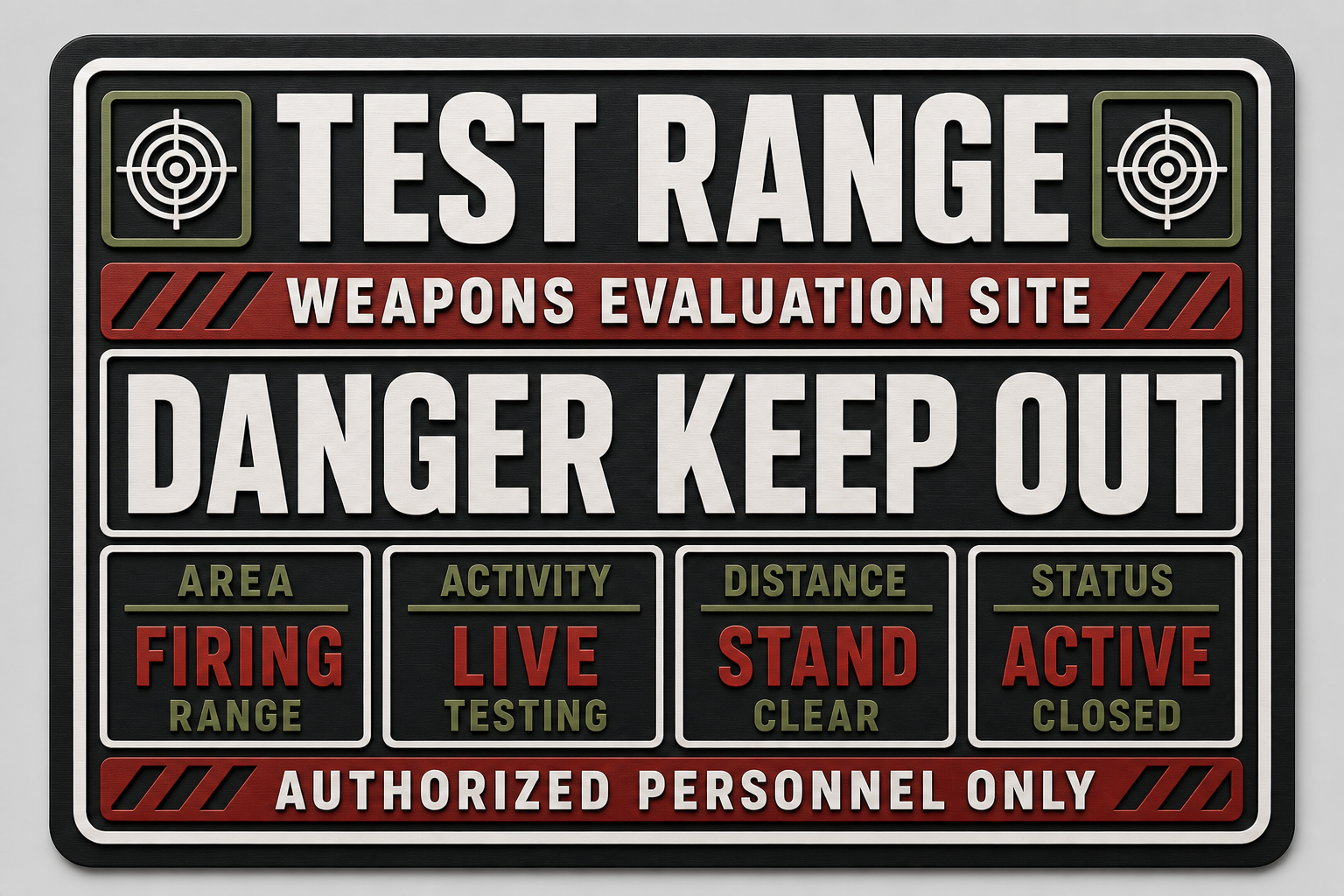 Weapons Testing Ground