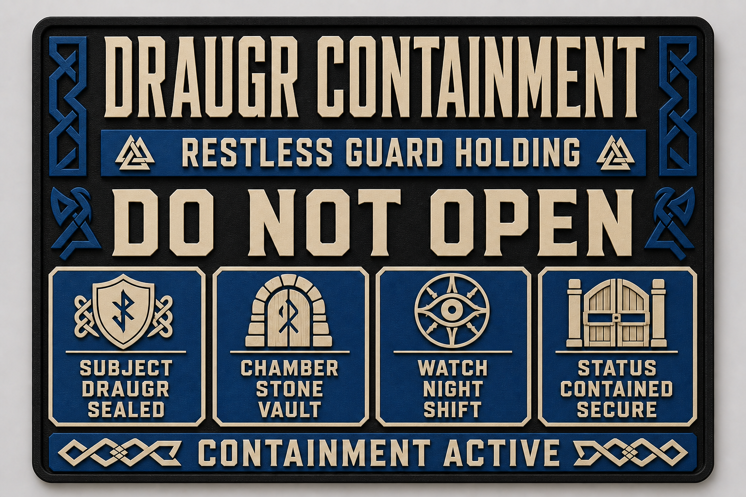 Draugr Containment