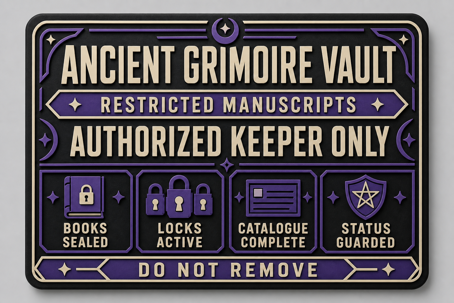 Ancient Grimoire Vault
