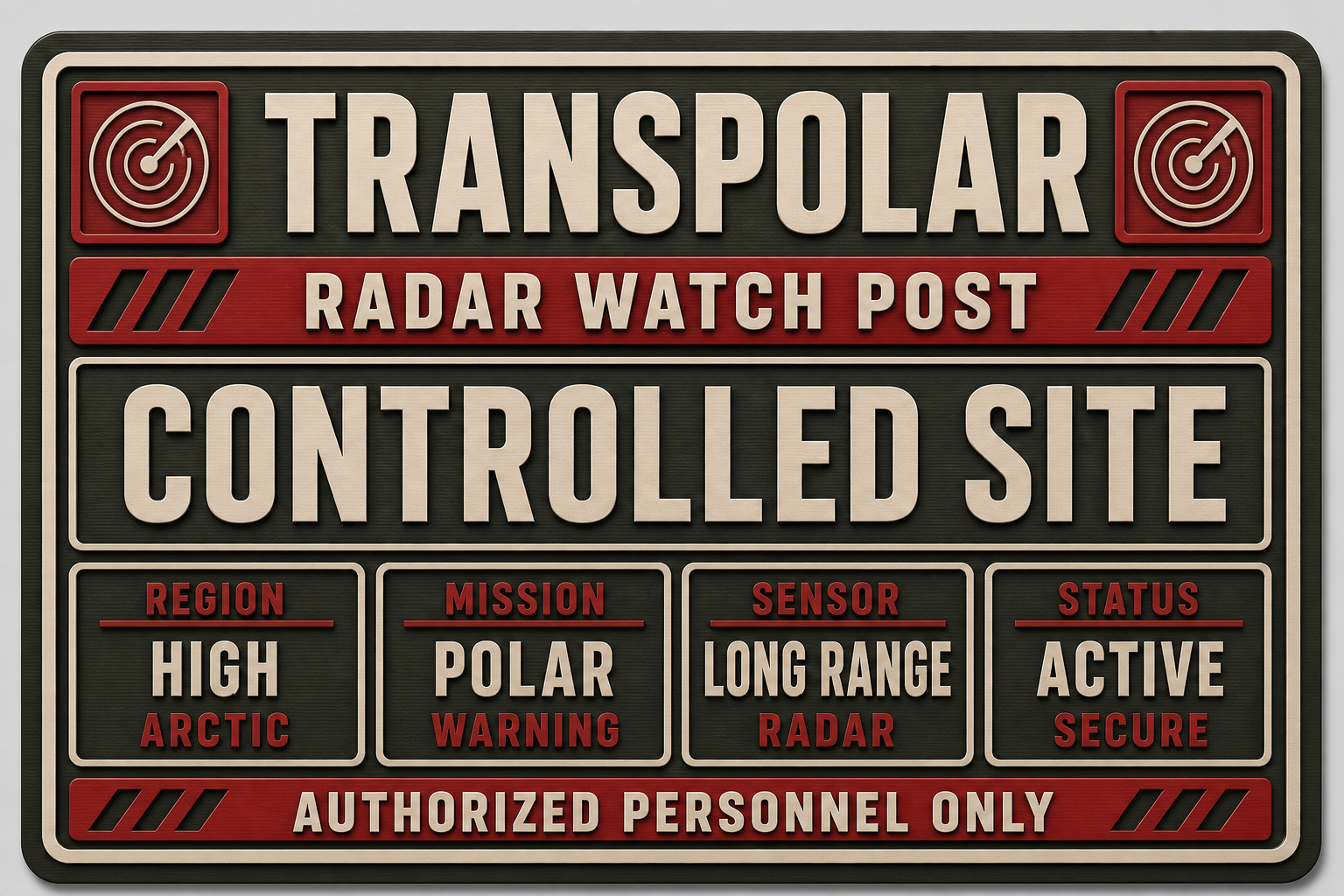 Transpolar Radar Post