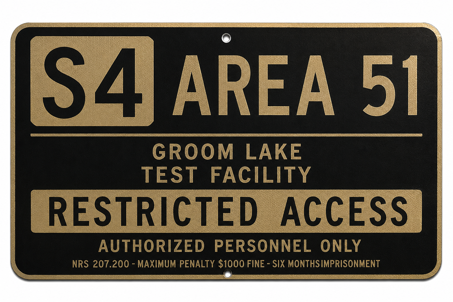 S4 Area 51 Restricted Access