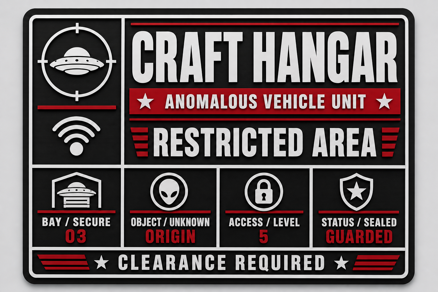 Anomalous Craft Hangar